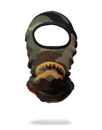 GOLD KNIT SHARK MOUTH SKI MASK GOLD KNIT SHARK MOUTH SKI MASK