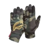 GOLD STENCIL CAMO GLOVES