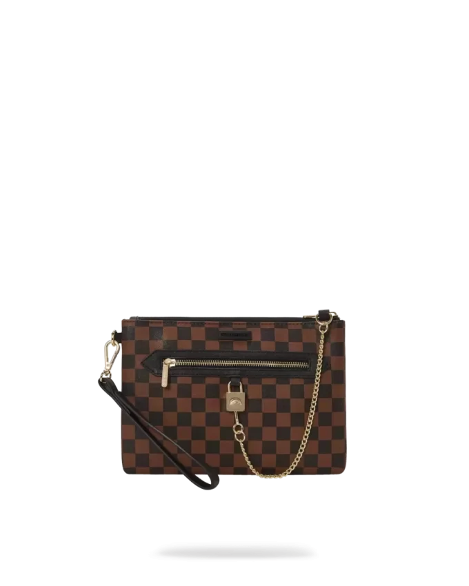 HENNY LOCK SHARKS IN PARIS CROSSOVER CLUTCH HENNY LOCK SHARKS IN PARIS CROSSOVER CLUTCH