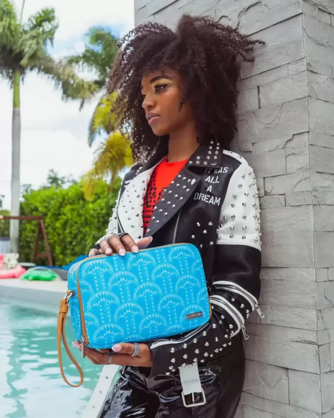 ILLUCHAINS TURQ TOILETRY BAG ILLUCHAINS TURQ TOILETRY BAG