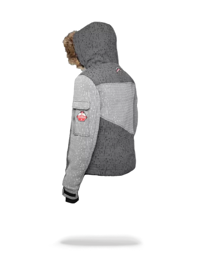 JAPAN STRIPE KNIT CHOPPER JACKET JAPAN STRIPE KNIT CHOPPER JACKET