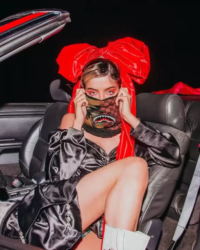 JUNGLE PARIS NECK WARMER JUNGLE PARIS NECK WARMER