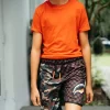 KIDS CHECKS & CAMO SWIM TRUNKS KIDS CHECKS & CAMO SWIM TRUNKS