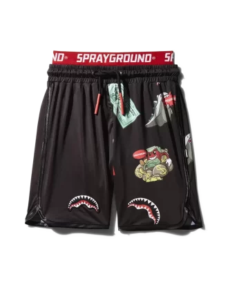 KIDS PATCH ALL-IN SWIM TRUNKS (BLACK) KIDS PATCH ALL-IN SWIM TRUNKS (BLACK)