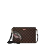 LENTICULAR EFFECTS CROSSOVER CLUTCH W/ SHOULDER STRAP