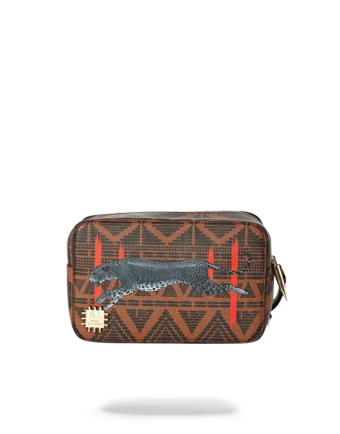 LEOPARDS IN PARIS TOILETRY AKA MONEY BAG LEOPARDS IN PARIS TOILETRY AKA MONEY BAG