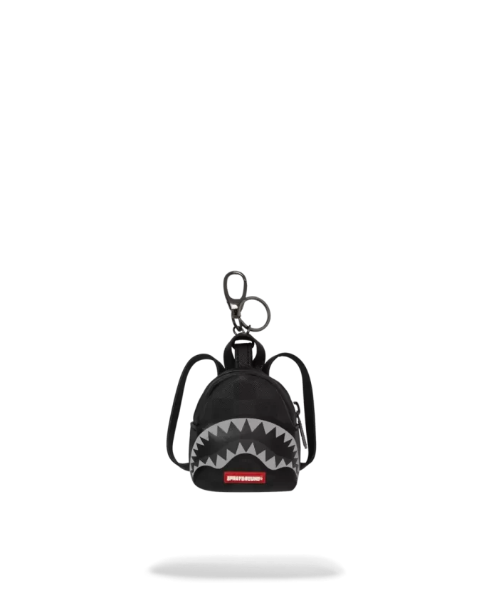 LIGHTS OUT SHARKS IN PARIS BACKPACK KEYCHAIN