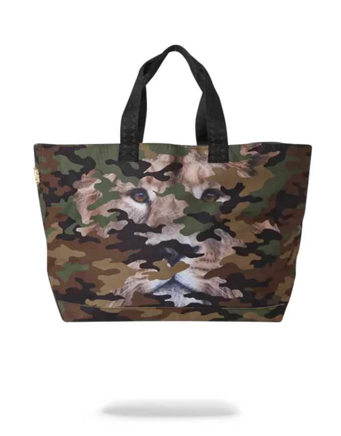 LION CAMO TOTE BAG LION CAMO TOTE BAG