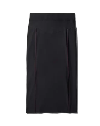 LONGUETTE SKIRT (BLACK)