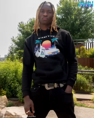 MIAMI VICE HOODY (BLACK)