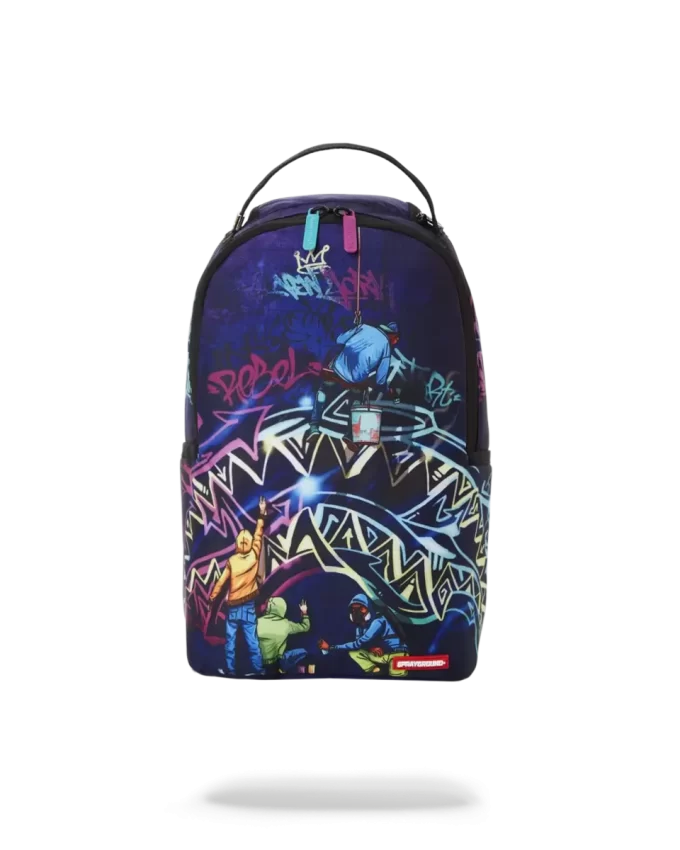 MIDNIGHT GRAFFITI ARTISTS MINI BACKPACK MIDNIGHT GRAFFITI ARTISTS MINI BACKPACK