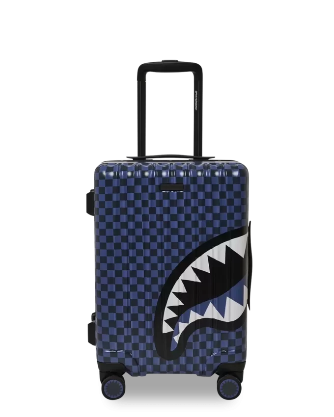 MIDNIGHT MAGIC SHARKS IN PARIS HARD SHELL CARRY-ON LUGGAGE MIDNIGHT MAGIC SHARKS IN PARIS HARD SHELL CARRY-ON LUGGAGE
