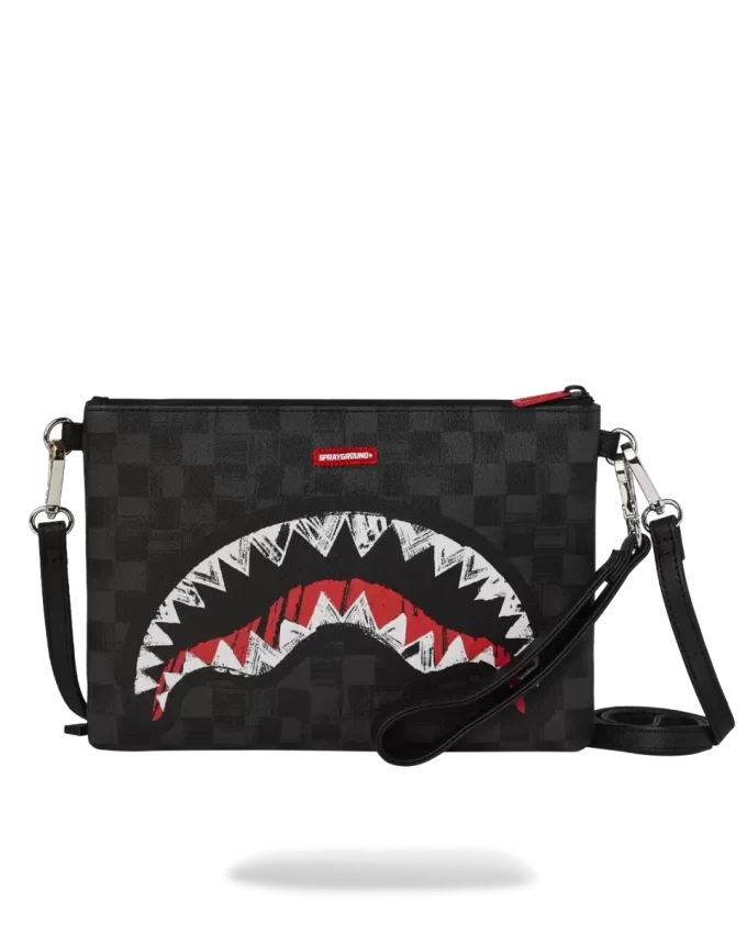 MIDNIGHT SHADOW CROSSOVER CLUTCH