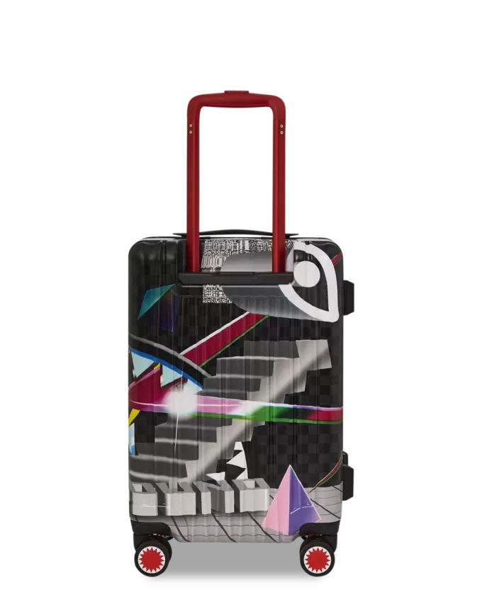 MIND TRIP SHARK DOSE SHARKNAUTICS HARDSHELL CARRY-ON LUGGAGE MIND TRIP SHARK DOSE SHARKNAUTICS HARDSHELL CARRY-ON LUGGAGE