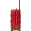 MOLDED SHARKITECTURE RED HARDSHELL CARRY-ON LUGGAGE MOLDED SHARKITECTURE RED HARDSHELL CARRY-ON LUGGAGE