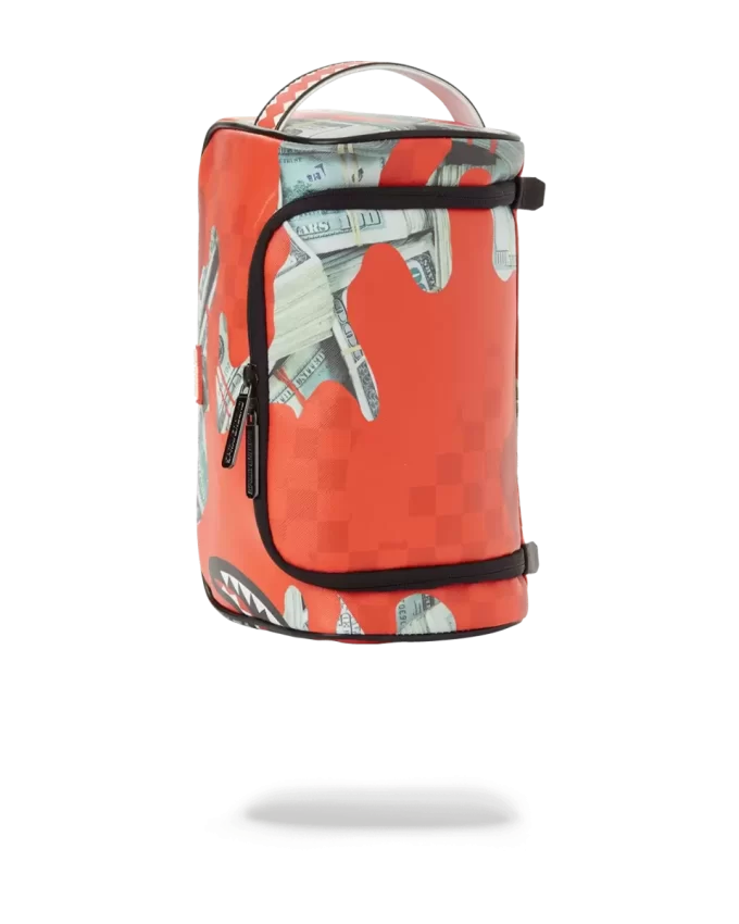 MONEY CAMO (RED) TOILETRY BAG MONEY CAMO (RED) TOILETRY BAG