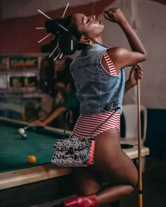 NIGHT NIGHT SHARKCHAIN HANDBAG NIGHT NIGHT SHARKCHAIN HANDBAG