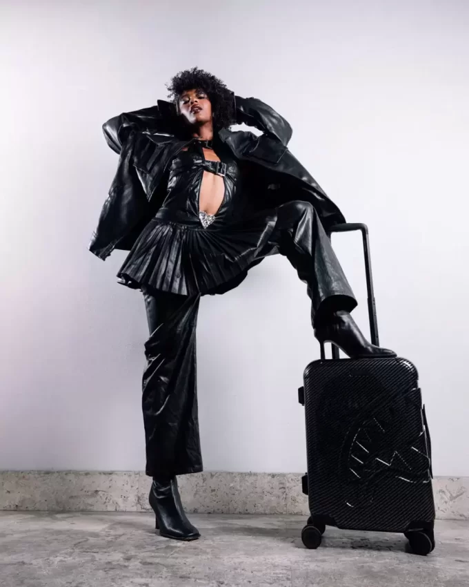 NIGHTFALL SHARKITECTURE CARRY-ON LUGGAGE NIGHTFALL SHARKITECTURE CARRY-ON LUGGAGE