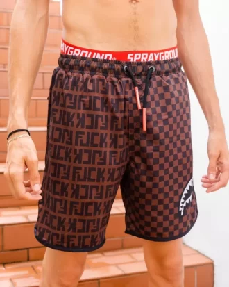 OFFENDED SPLIT THE CHECK CORTO SWIM TRUNKS