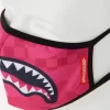 PINK ANIME SHARK FORM-FITTING MASK PINK ANIME SHARK FORM-FITTING MASK