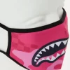 PINK ANIME SHARK FORM-FITTING MASK PINK ANIME SHARK FORM-FITTING MASK