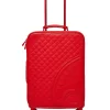 RED RIVIERA JETSETTER CARRY-ON LUGGAGE RED RIVIERA JETSETTER CARRY-ON LUGGAGE