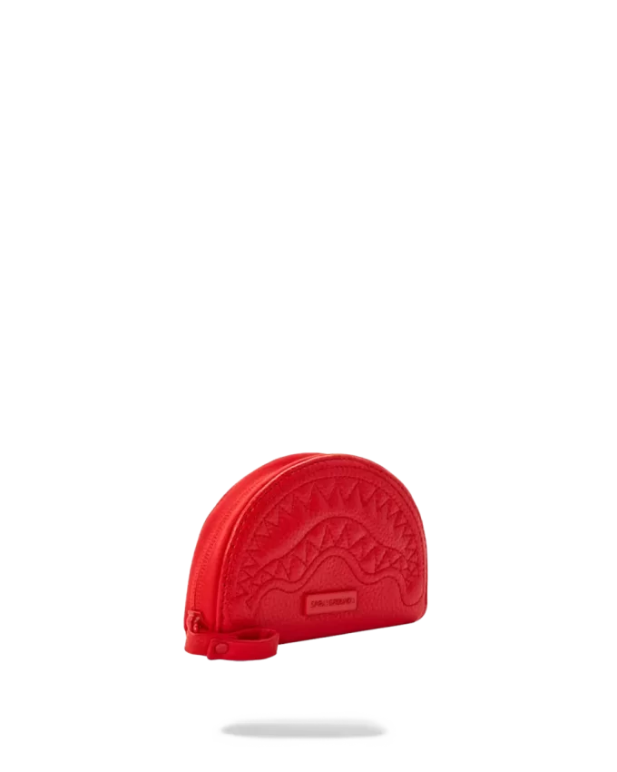 RED RIVIERA SHARK POUCH RED RIVIERA SHARK POUCH