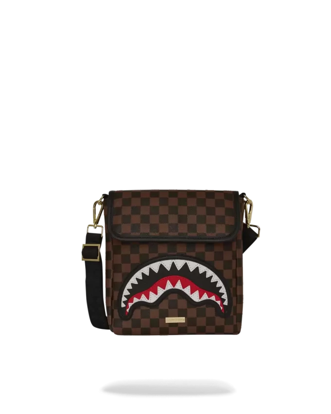 SAWTOOTH SHARKS IN PARIS MESSENGER SLING SAWTOOTH SHARKS IN PARIS MESSENGER SLING