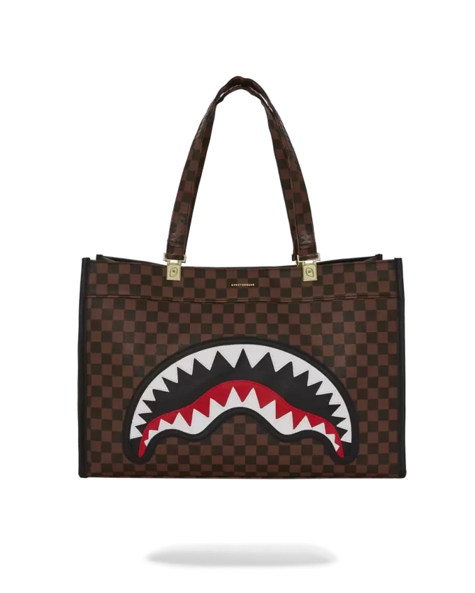 SAWTOOTH SHARKS IN PARIS TORTUGA TOTE SAWTOOTH SHARKS IN PARIS TORTUGA TOTE