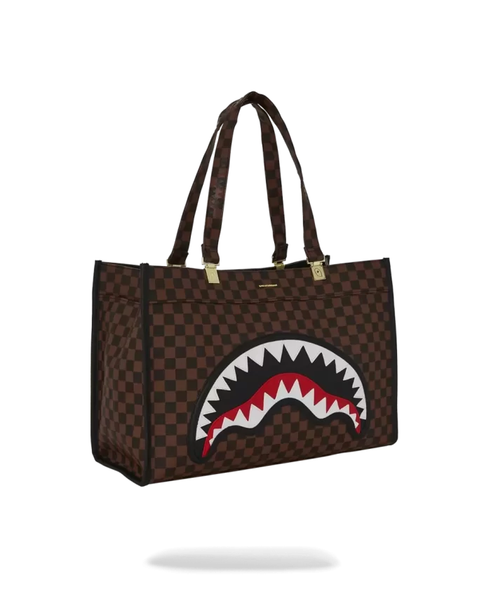 SAWTOOTH SHARKS IN PARIS TORTUGA TOTE SAWTOOTH SHARKS IN PARIS TORTUGA TOTE