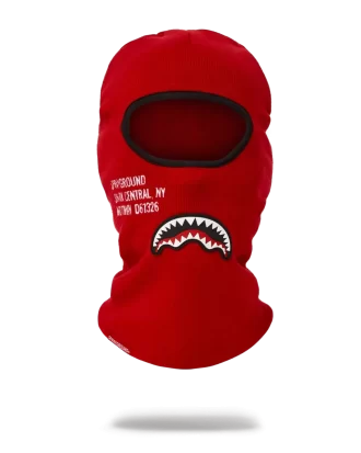 SHARK CENTRAL SKI MASK (RED)