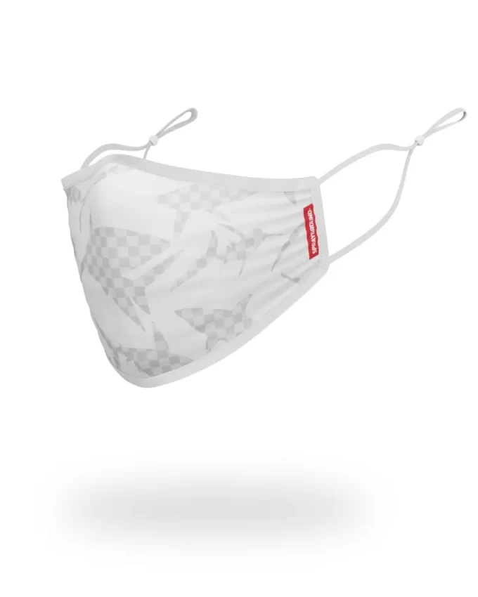 SHARK CHECK (WHITE) FACE MASK SHARK CHECK (WHITE) FACE MASK