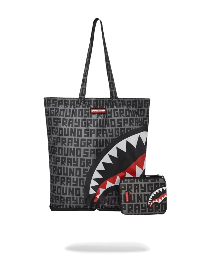 SHARKFINITY STEALTH PILOT PACKABLE TOTE SHARKFINITY STEALTH PILOT PACKABLE TOTE