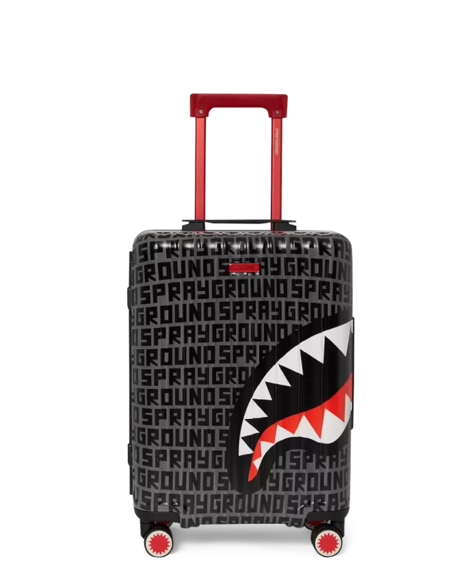 SHARKFINITY STEALTH PILOT SHARKNAUTICS HARDSHELL CARRY-ON LUGGAGE SHARKFINITY STEALTH PILOT SHARKNAUTICS HARDSHELL CARRY-ON LUGGAGE