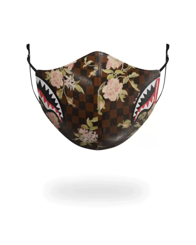 SHARKFLOWER VEGAN LEATHER FACE MASK SHARKFLOWER VEGAN LEATHER FACE MASK