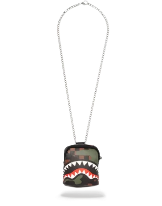 SHARKS IN PARIS (CAMO EDITION) BACKPACK CHAIN