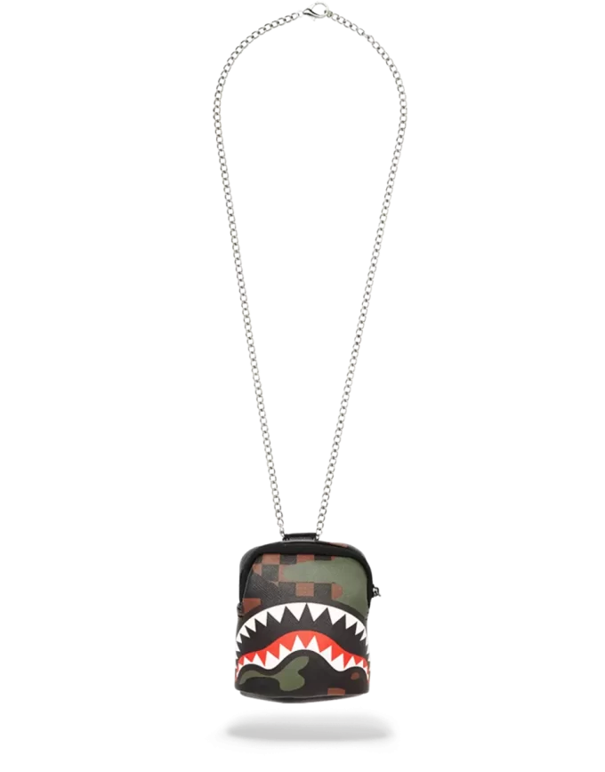 SHARKS IN PARIS (CAMO EDITION) BACKPACK CHAIN