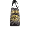 SHARKS IN PARIS GOLD STENCIL TOTE SHARKS IN PARIS GOLD STENCIL TOTE