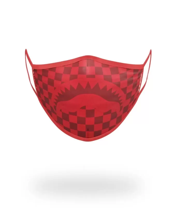 SHARKS IN PARIS (RED) FORM-FITTING MASK SHARKS IN PARIS (RED) FORM-FITTING MASK