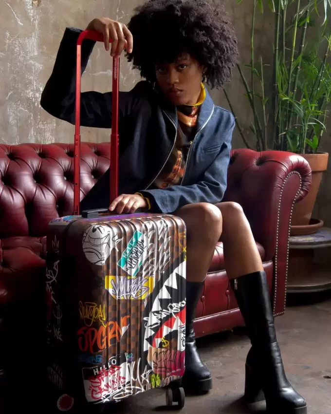 SHARKS IN PARIS THE RIZZ SHARKNAUTICS HARDSHELL CARRY-ON LUGGAGE SHARKS IN PARIS THE RIZZ SHARKNAUTICS HARDSHELL CARRY-ON LUGGAGE