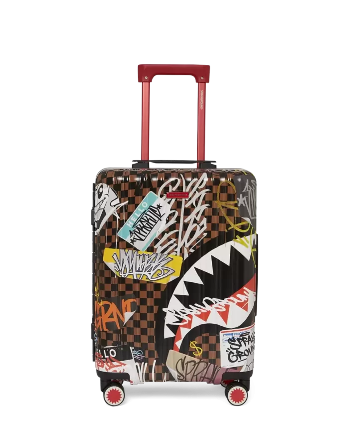 SHARKS IN PARIS THE RIZZ SHARKNAUTICS HARDSHELL CARRY-ON LUGGAGE SHARKS IN PARIS THE RIZZ SHARKNAUTICS HARDSHELL CARRY-ON LUGGAGE