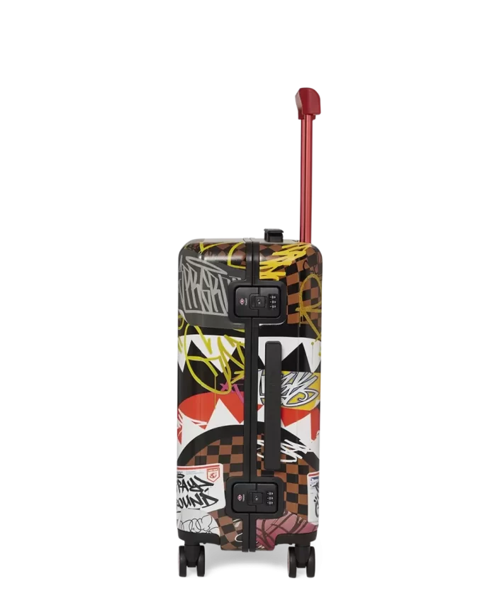 SHARKS IN PARIS THE RIZZ SHARKNAUTICS HARDSHELL CARRY-ON LUGGAGE SHARKS IN PARIS THE RIZZ SHARKNAUTICS HARDSHELL CARRY-ON LUGGAGE