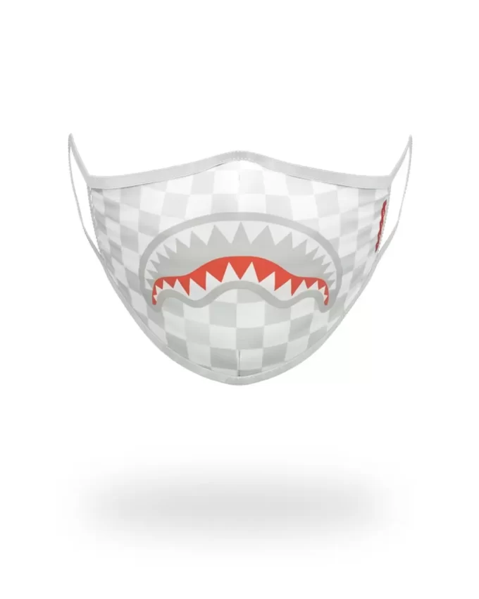 SHARKS IN PARIS (WHITE) FORM-FITTING MASK SHARKS IN PARIS (WHITE) FORM-FITTING MASK