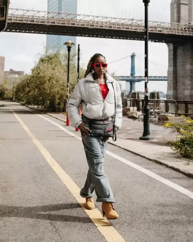 SNOWWSTORM PUFFER CROSSOVER CLUTCH