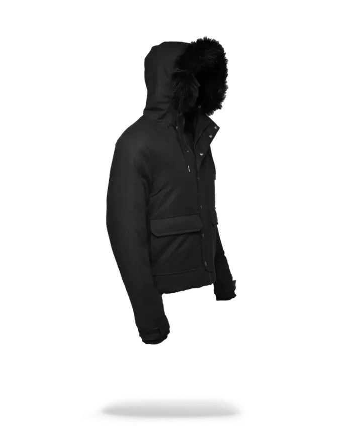 SOLID BLACK CHOPPER JACKET SOLID BLACK CHOPPER JACKET