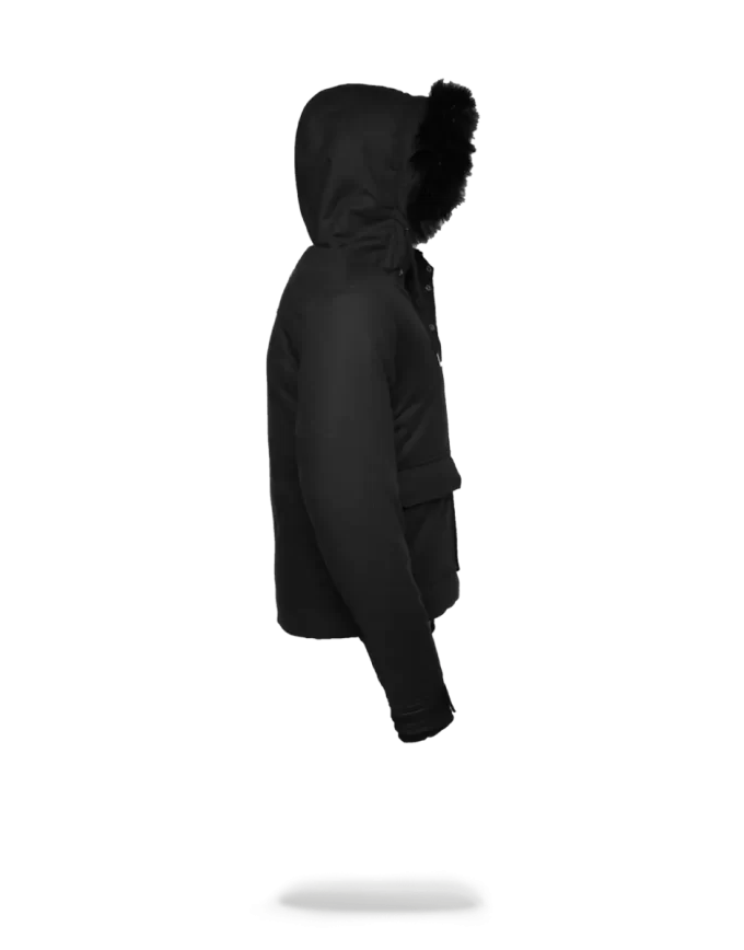 SOLID BLACK CHOPPER JACKET SOLID BLACK CHOPPER JACKET