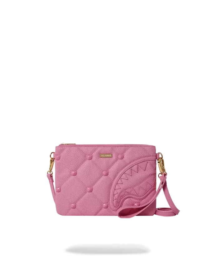 SORBET STUNNA BEAR STUD CROSSOVER CLUTCH