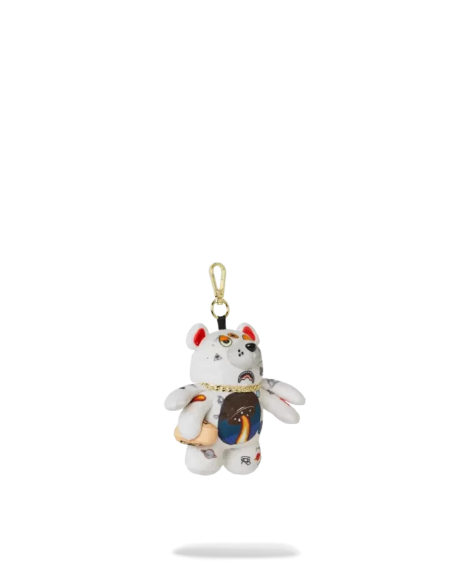 SPACED OUT BEAR KEYCHAIN