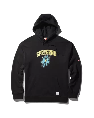 SPONGEBOB SPLAT HOODIE (BLACK)