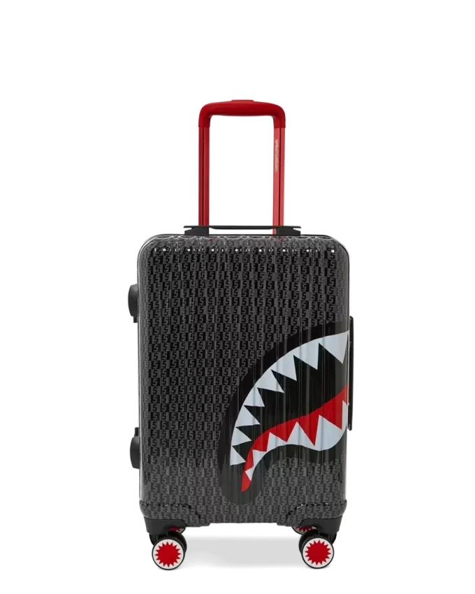 SPRAYGATTI REVV SHARKNAUTICS HARDSHELL CARRY-ON LUGGAGE SPRAYGATTI REVV SHARKNAUTICS HARDSHELL CARRY-ON LUGGAGE